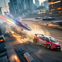 Load image into Gallery viewer, 6CH Amphibious RC Plane for Water, Land & Air, Remote Control Airplane Flying Boat Toys,2.4GHz 6-axis Gyro Stabilizer RTF (Red)