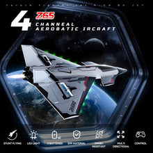 Load image into Gallery viewer, Future RC Plane 4 Channel Remote Control Jet Hobby Airplane with LED Lights RTF Aerobatic Aircraft Toys,2.4GHz 6-axis Gyro Stabilizer