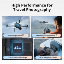 Load image into Gallery viewer, Drone with 1" CMOS Wide-Angle & Medium Tele Camera, 4K/60fps HDR Video