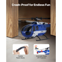 Load image into Gallery viewer, RC Helicopter, 2.4GHz 4-Propeller Remote Control Helicopter with 6-Axis Gyro, 4-Channel RC Airplane for Beginner, LED Light & One-Key Takeoff