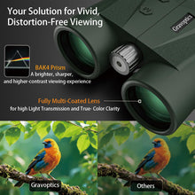Load image into Gallery viewer, Gravoptics 10x42 Laser Rangefinder Binoculars for Hunting, 2624 Yard(Green)