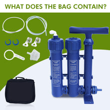 Load image into Gallery viewer, Water Filtration System Survival, Water Purifier Survival for Camping