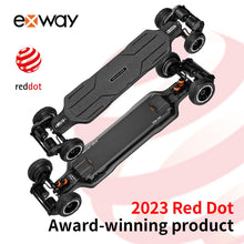 Load image into Gallery viewer, Pro 4WD All-Terrain Off Road Electric Skateboards, Top Speed of 35 Mph, 24 Miles Range, 7000W Quad Motor, IP55 Waterproof