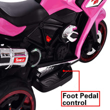 Load image into Gallery viewer, Ride on Motorcycle for Kids, 3 Twinkling Wheels Electric Ride on Toy,12 V Kids Motorcycle (Pink)
