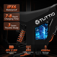 Load image into Gallery viewer, Electric Dirt Bike Teens Adults - 48V 21AH Electric Bicycle 14"/12" Fat Tire Off Road High Torque Mini E Motocross Motorcycle