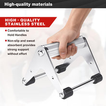 Load image into Gallery viewer, Stainless Steel Pushup Stands with Non-Slip Base, 500LB Capacity, Portable Home Gym Equipment for Strength Training