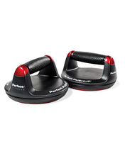 Load image into Gallery viewer, Perfect Pushup Elite - Rotating Handle Design with Steel Ball Bearings for Smooth, Effortless Handle Rotation - Ergonomic Grips, 8" Base & Textured, Non-Slip Bottom Treads - Supports up to 400lbs