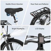 Load image into Gallery viewer, 1000 Peak Electric Bike for Adults, up 80 Miles Removable Battery Ebike, 26" Electric E Bike with 7-Speed,Adult Electric Bicycles