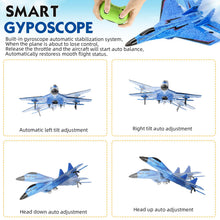Load image into Gallery viewer, RC Plane, Remote Control Airplane Toy - RC Plane Remote Control Planes 2CH 2.4Ghz Rc Aircraft with Lights