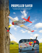 Load image into Gallery viewer, RC Plane, 4 Channel Remote Control Airplane Fighter RTF with 6-Axis Gyro, 3 Modes & Aerobatics