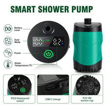 Load image into Gallery viewer, Cothb X Portable Hot Shower Kit with Pump & 1500W Immersion Water Heater