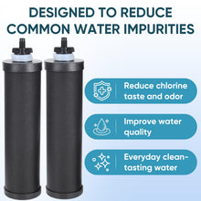 Load image into Gallery viewer, 3 Gallon All Glass Gravity-Fed Water Purifier, Countertop Water Filtration System with Wooden Stand, for Home, Emergency & Outdoor Survival