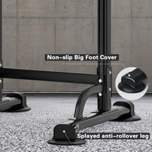 Load image into Gallery viewer, soges Power Tower Pull Up & Dip Station Multi-Function Home Strength Training -Black