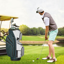 Load image into Gallery viewer, Beutyal 15 Way Golf Cart Bag with Organizer Top, Golf Club Cart Bag for Men