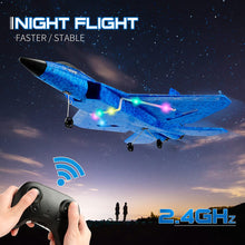 Load image into Gallery viewer, RC Plane, F22 RC Airplane Fighter Ready to Fly, 2.4Ghz 2 Channel Remote Control Plane, RC Airplanes Toy