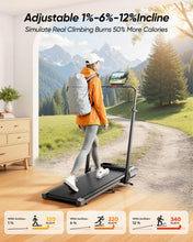 Load image into Gallery viewer, Walking Pad with 12% Incline - Silver - G