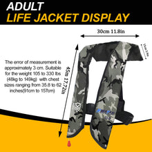 Load image into Gallery viewer, HWAYAN | Manual Inflatable Life Jacket for Adults| Supports up to 330 lbs