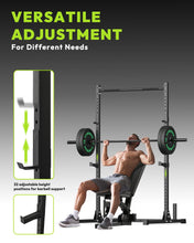 Load image into Gallery viewer, HANDBODE Power Cage with Pull Up Bar- Basic Squat Rack