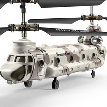 Load image into Gallery viewer, Military Transport RC Helicopter with Altitude Hold, One Key take Off/Landing, LED Light