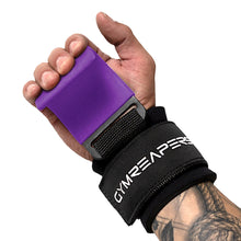 Load image into Gallery viewer, Gymreapers Weight Lifting Hooks (Pair) (Purple)