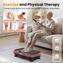 Load image into Gallery viewer, AXV Vibration Plate Fitness Platform Exercise Machine Vibrating Shaking Full Body Shaker Workout Vibrate Stand Shake Board Sport for Weight Loss Fat Burner for Gym Home Office