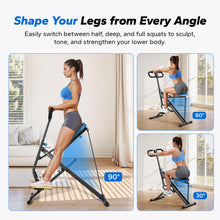 Load image into Gallery viewer, Squat Machine, MERACH R07 2 in 1 Squat Rowing Machine - Grey