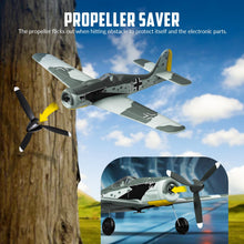Load image into Gallery viewer, volantexrc RC Plane FW190 Fighter 4CH Remote Control Airplane RTF with Aileron, Gyro, Aerobatics