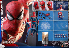 Load image into Gallery viewer, Hot Toys Spider-Man Advanced Suit 1/6 Sixth Scale Figure Marvel Video Game Masterpiece Series Action Figure