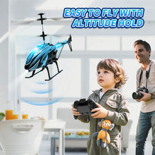 Load image into Gallery viewer, Remote Control Helicopter Toy for Kids with 26 Mins Flight(2 Batteries), 8 Light Modes, Easy Control