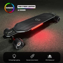 Load image into Gallery viewer, Electric Skateboard Longboard with Remote, 26Mph Top Speed,31Miles Range, 4 Speed Smooth Braking