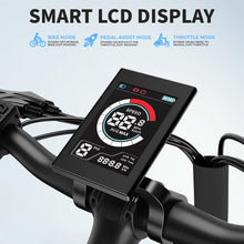 Load image into Gallery viewer, Jasion Roamer Electric Bike for Adults 1200W Peak Motor 528WH Removable Battery,up to 60miles 28MPH City,Blue