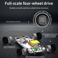 Load image into Gallery viewer, RC Electric Mini Racing Drift Car Model 1:43 Scale 2.4G Full Scale Linkage Light Set Max Speed 15km/h Indoor Mini RC Toys