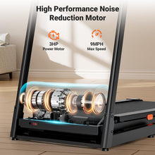 Load image into Gallery viewer, THERUN Incline Treadmill, 0-12% Auto Incline - Orange Black