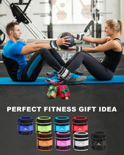 Load image into Gallery viewer, Adjustable Ankle Weights 1-10 LBS Pair with Removable Weight for Jogging, Gymnastics, Aerobics- Grey