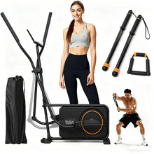 Load image into Gallery viewer, TOUSAINS ET3 Elliptical Trainers (Black+Ropeless)