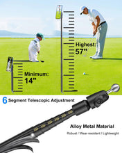 Load image into Gallery viewer, Kolasels Golf Monopod Selfie Stick with Magnetic Phone Holder Mount - 57" Metal Pole Golf Phone Holder for Record Swing, Putting, Golf Training Aid, Tripod for iPhone 16 15 Compatible with Magsafe