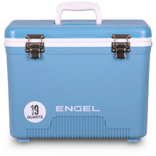 Load image into Gallery viewer, Engel UC19 19qt Leak-Proof, Air Tight, Drybox Cooler and Small Hard Shell Lunchbox for Men and Women in Blue