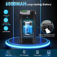 Load image into Gallery viewer, Spopal Rechargeable Camping Shower with Collapsible Bucket Handle 20L