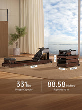 Load image into Gallery viewer, KINGSMITH Magnetic/Water Row Machine for Home - WM10 Rower*Walnut