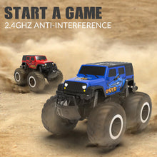 Load image into Gallery viewer, Amphibious Remote Control Car Toys for Boys 2.4GHz 1:16 All Terrain Off-Road RC Car Waterproof RC Monster Truck, Blue