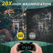 Load image into Gallery viewer, 20x70 Binoculars for Adults High Powered Bird Watching Hunting Travel