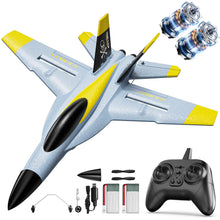 Load image into Gallery viewer, Remote Control Airplane Fighter Jet,2.4GHz 6-axis Gyro Stabilizer RTF Hobby Glider