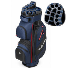 Load image into Gallery viewer, XDriveMax 14-Way Molded Lock Top Golf Cart Bag,Silent Golf Bags for Men