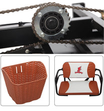 Load image into Gallery viewer, Adult Tricycle 7 Speed, Adult Trikes, 20/24 Inch 7 Speed Three Wheel Bikes with Basket/Child seat (20in,Black)