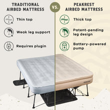 Load image into Gallery viewer, Oaktiv PeakRest Twin Air Mattress with Frame & Built-in Pump