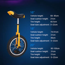 Load image into Gallery viewer, Cycling Self Balancing Exercise Balance Cycling Bikes Cycling Outdoor Sports Fitness Exercise, Green, 16″