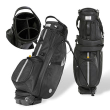 Load image into Gallery viewer, 5-Way Linkslite Waterproof Lightweight Golf Stand Bag (Smokey Onyx)