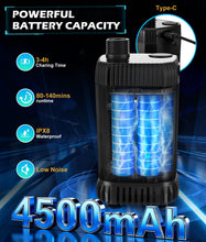 Load image into Gallery viewer, 2026 Upgraded Portable Shower for Camping with Heater, Rechargeable Camping Shower with Intelligent LED Display, 5 Gal Foldable Bucket, 4 Spray Modes, Portable Shower for Travel, Pet Bath, Car Washing