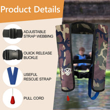 Load image into Gallery viewer, VOGUCCLO | Manual Inflatable Life Jacket for Adults| Supports up to 330 lbs