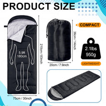 Load image into Gallery viewer, Junkin 12/36 Pcs Camping Sleeping Bags for Adult, Multicolor, 36 Pcs